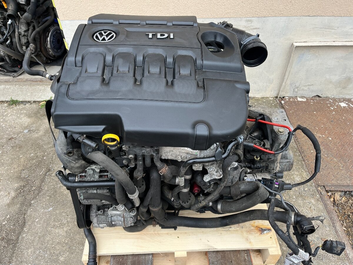 Kompletní motor 2,0TDI CRBC VW Golf VII včetně DPH