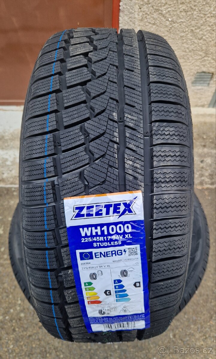 4x Nove zimni pneu 225/45/17...94V ...XL...ZEETEX
