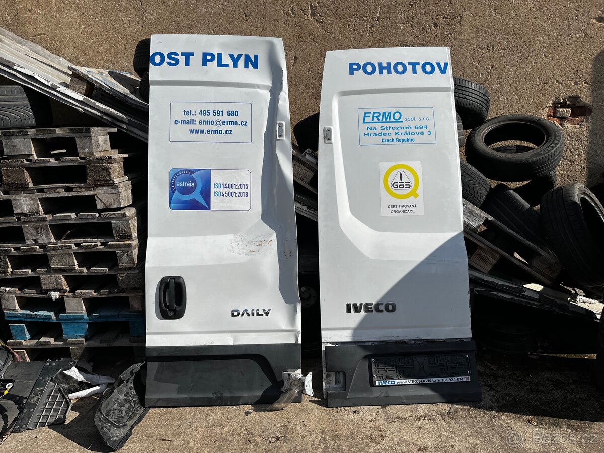 Zadní dveře iveco Daily 2023