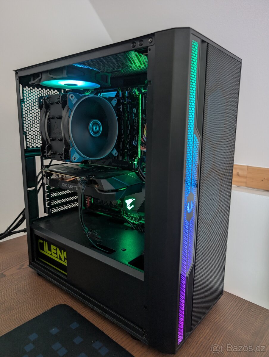 Herní PC, i7, 1660 Super, 16GB RAM, 1TB úložiště