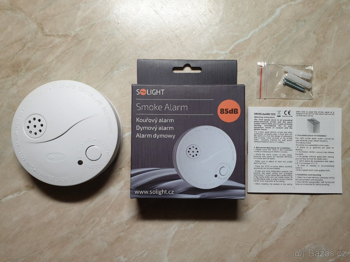 Solight 1D33 - Smoke Alarm (kouřový alarm)