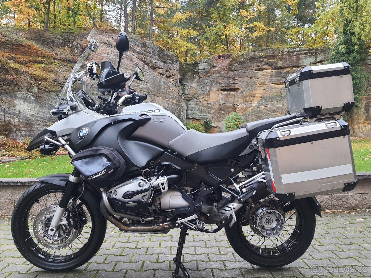 BMW R 1200 GS Adventure - ABS, ASC, INFO, VYHŘ.RUKOJETI