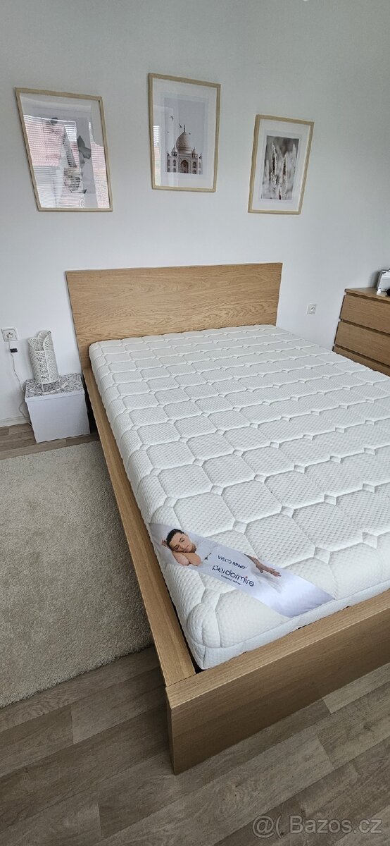 Postel 140x200 komplet - matrace Pro spanek