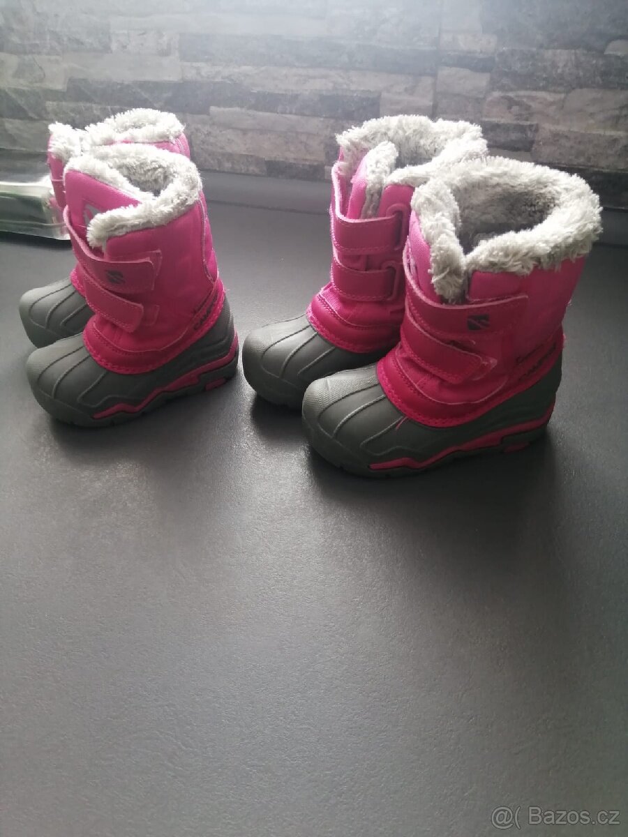 Úžasné teploučké botičky vel. 22 a 25