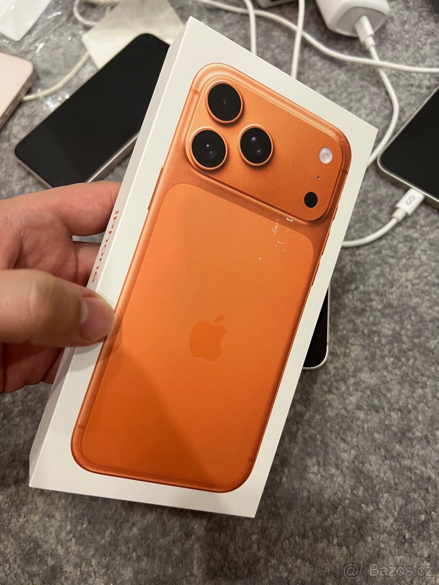 iPhone 17 PRO MAX 256Gb, úplně nový…Cosmic Orange