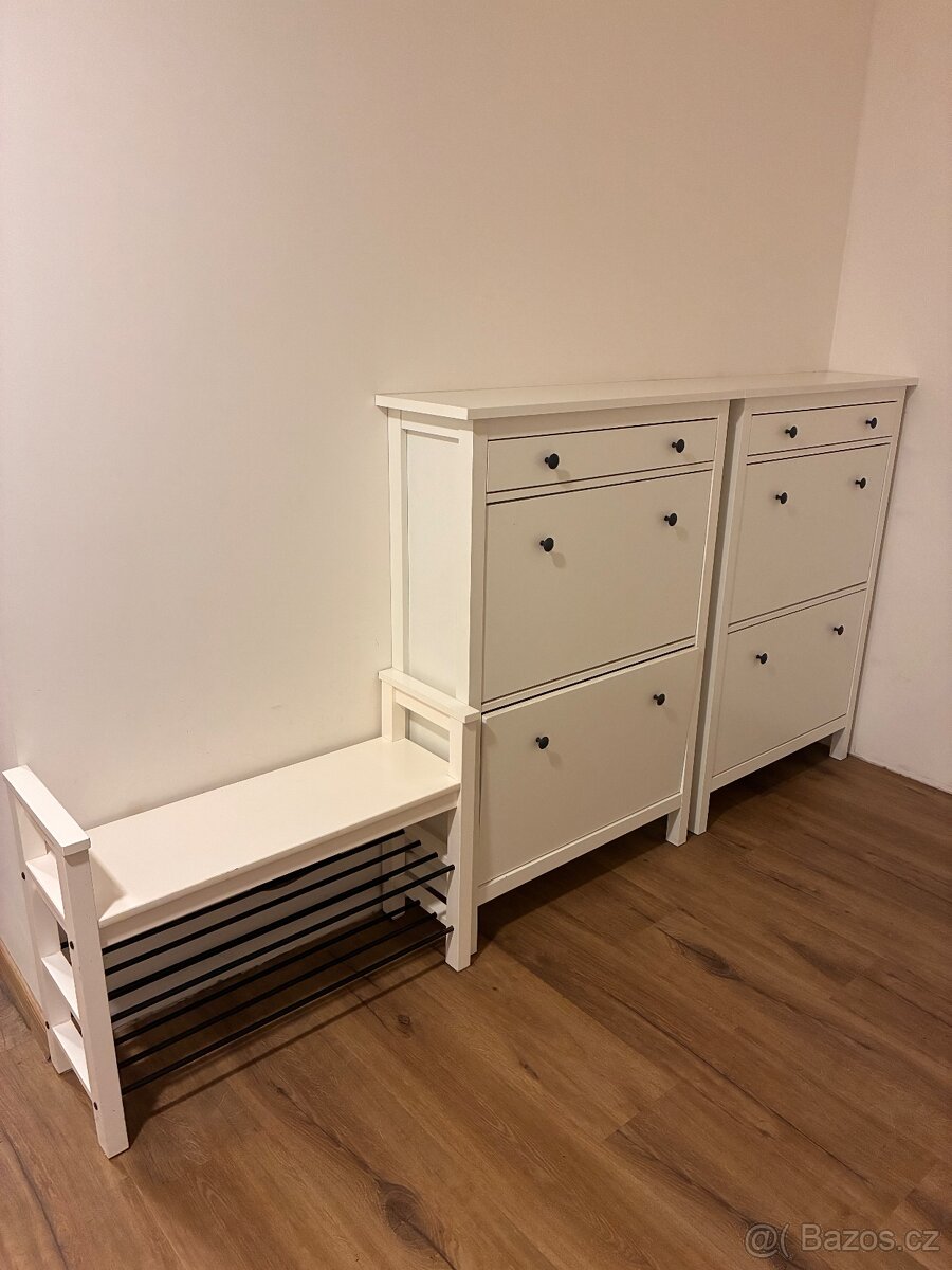 Botník Hemmnes s lavici hemnes