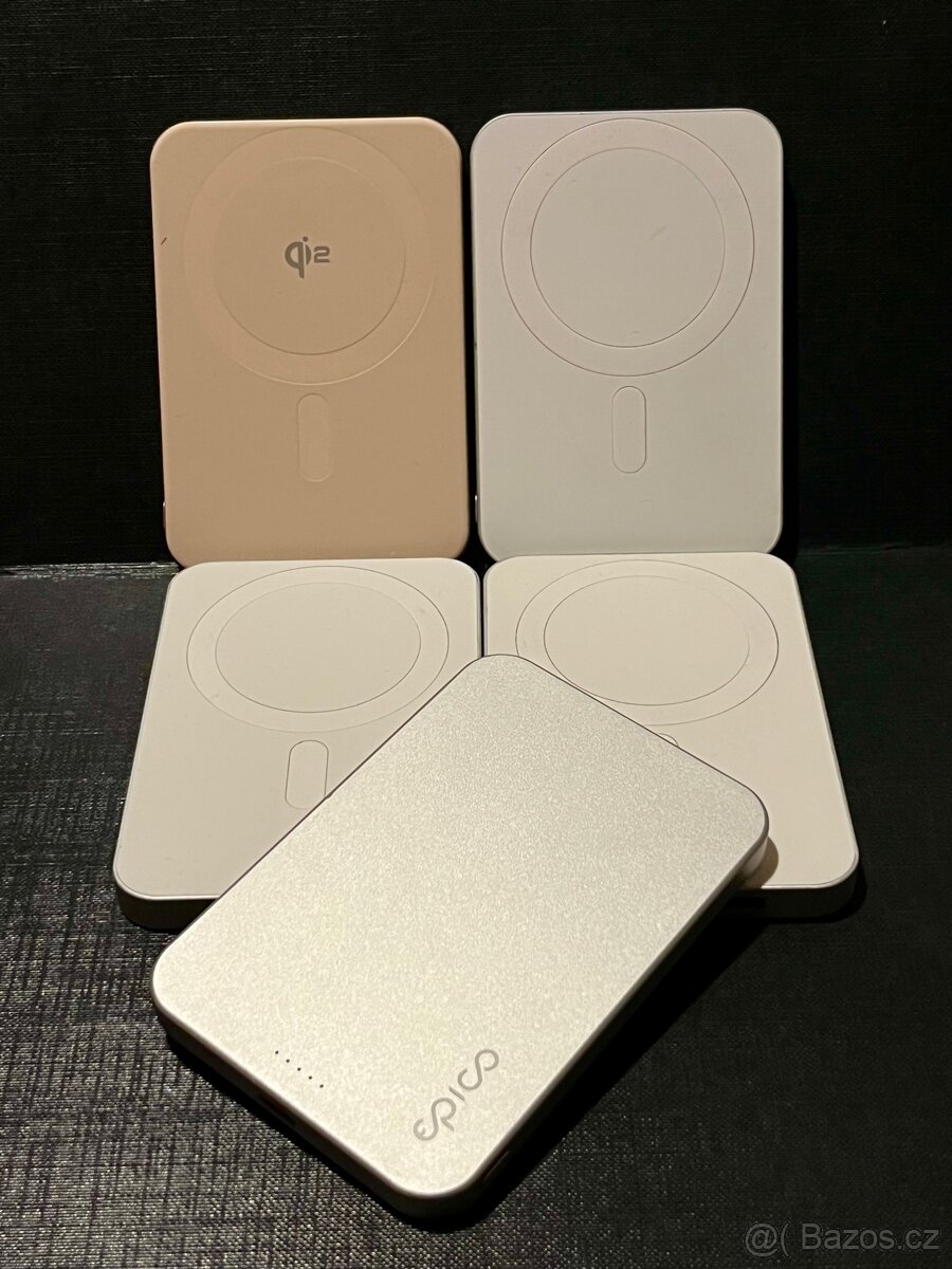 Epico 5000 mAh – MagSafe powerbanka – 5 kusů