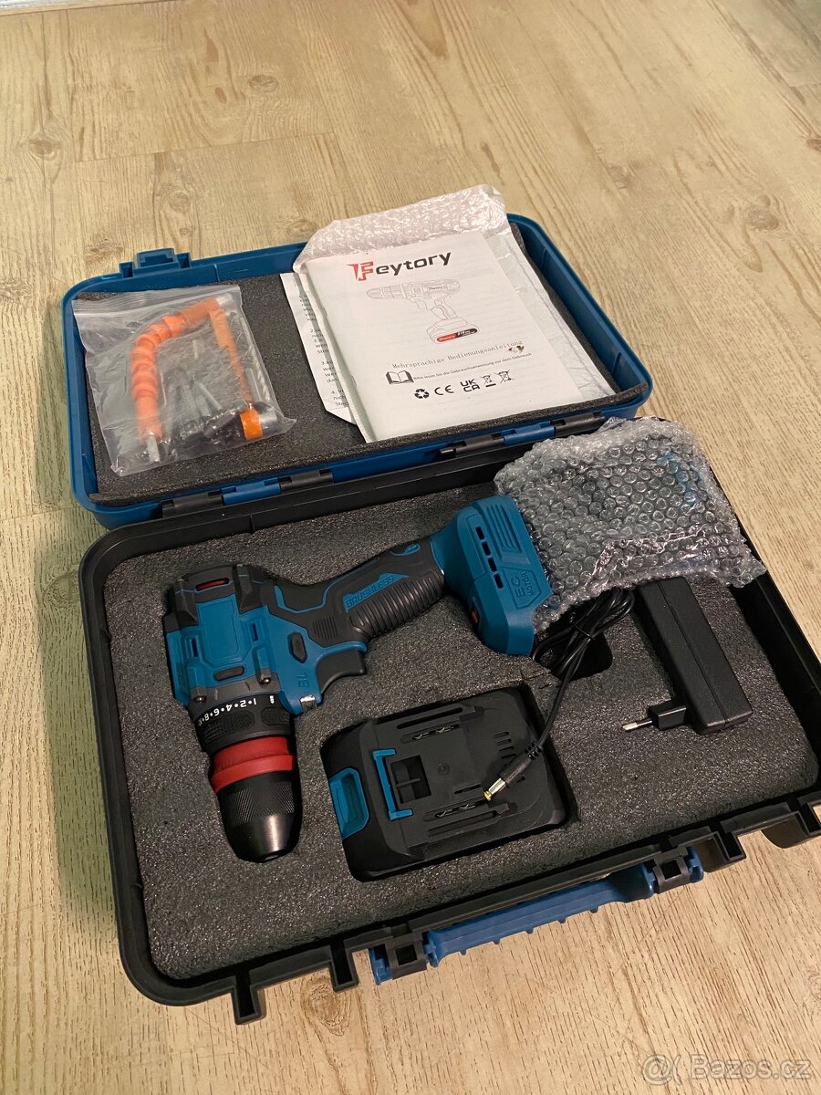 Akumulátorová vrtačka Feytory