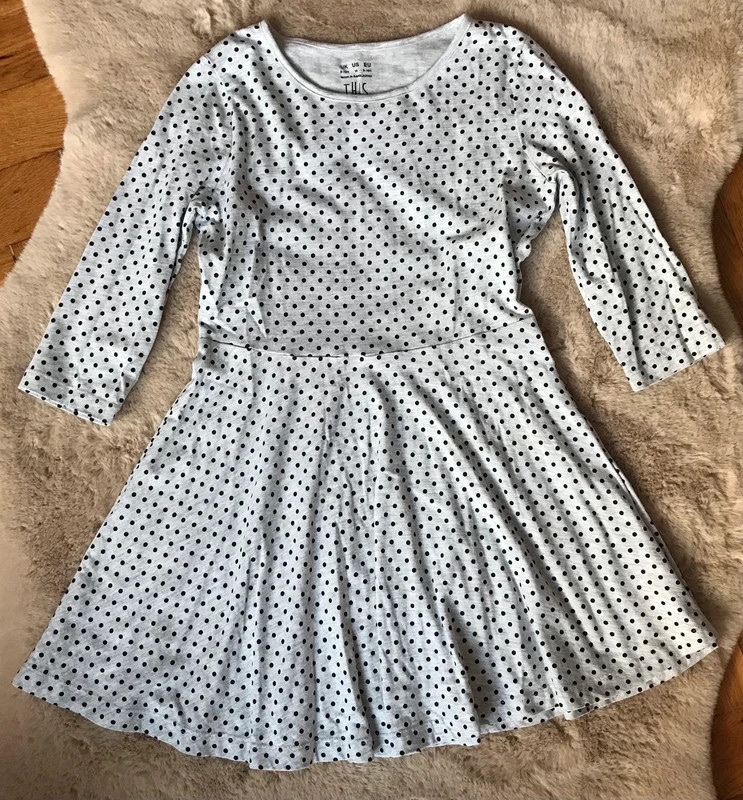 Dětské šaty s dlouhým rukávem 9-10let (140-145)