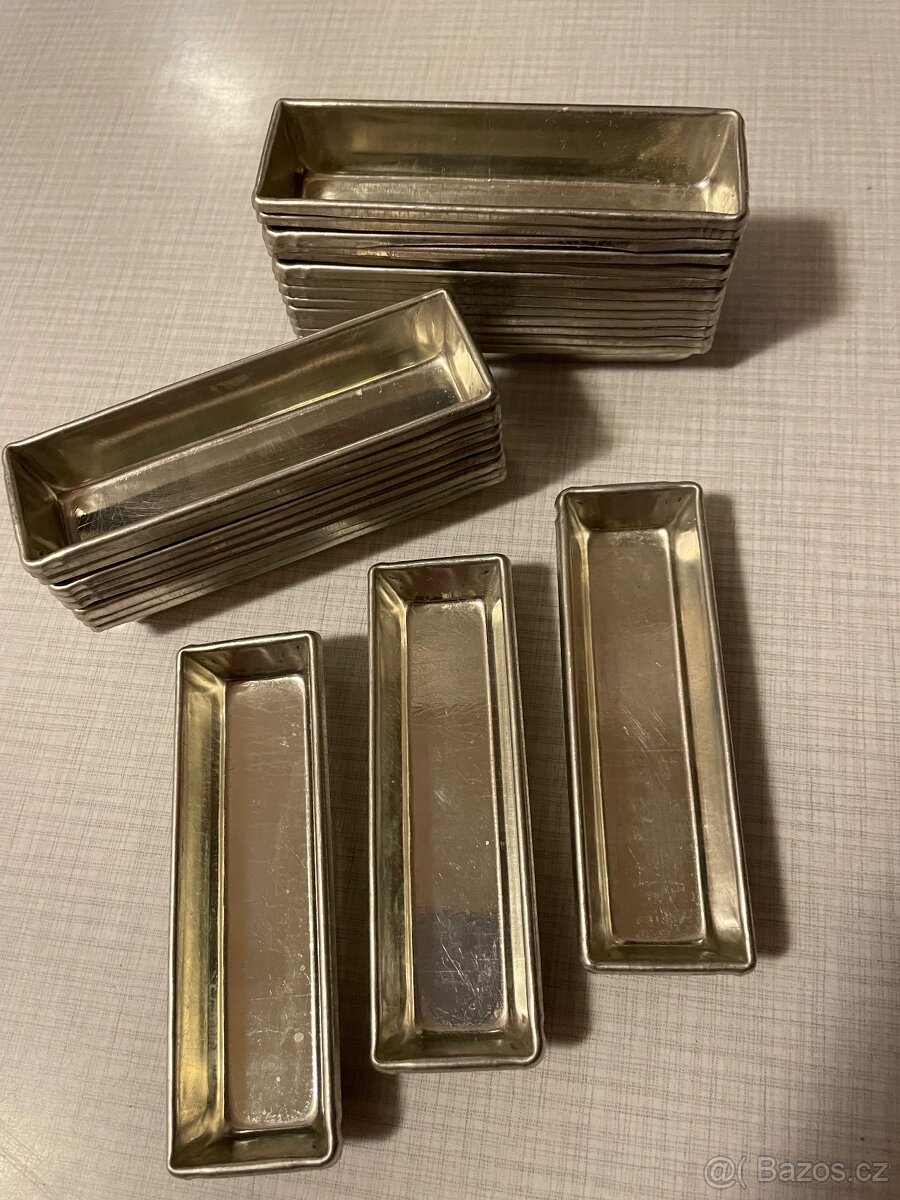 Cukrářské rakvičky a trubičky