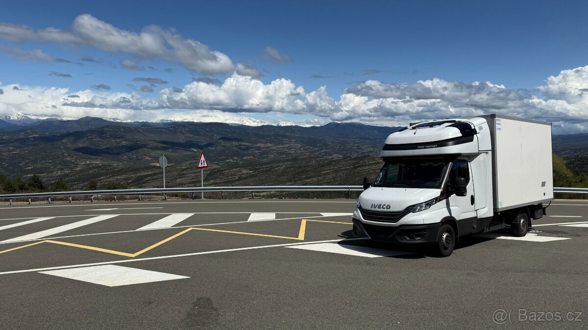 Řidič frigo dodávky