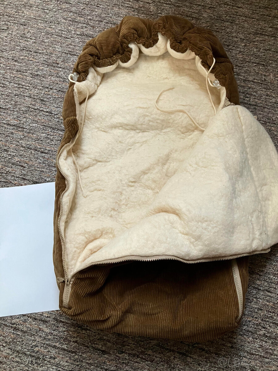 Fusak spací pytel hnědý - manchester