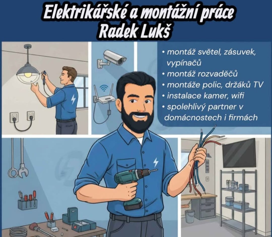 ⚡️Elektrikářské a montážní práce 🛠