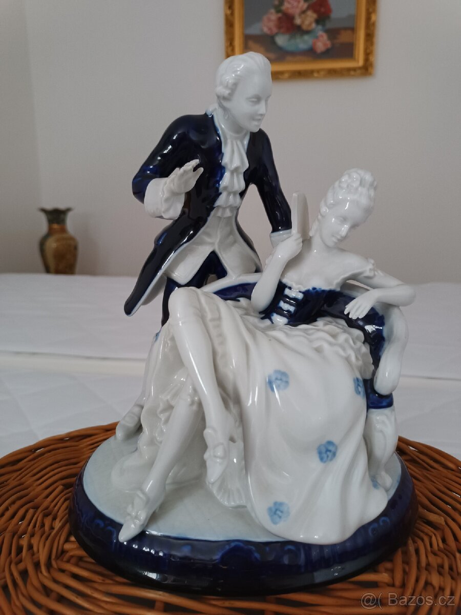 Keramická soška .