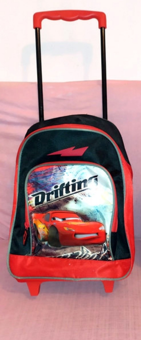 Dětský kufr na kolečkách pro děti CARS