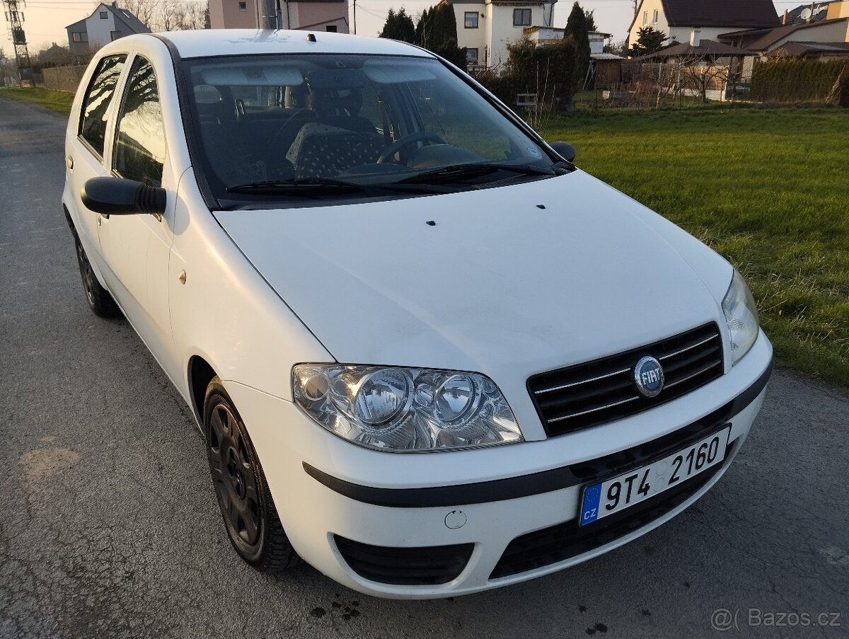 Prodám Fiat Punto 1.3JTD 51Kw r.v.2006 nová STK