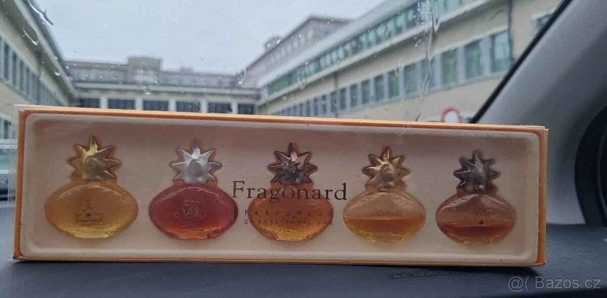 Fragonard Soleil set mini parfémů (5×7ml) - nekompletní