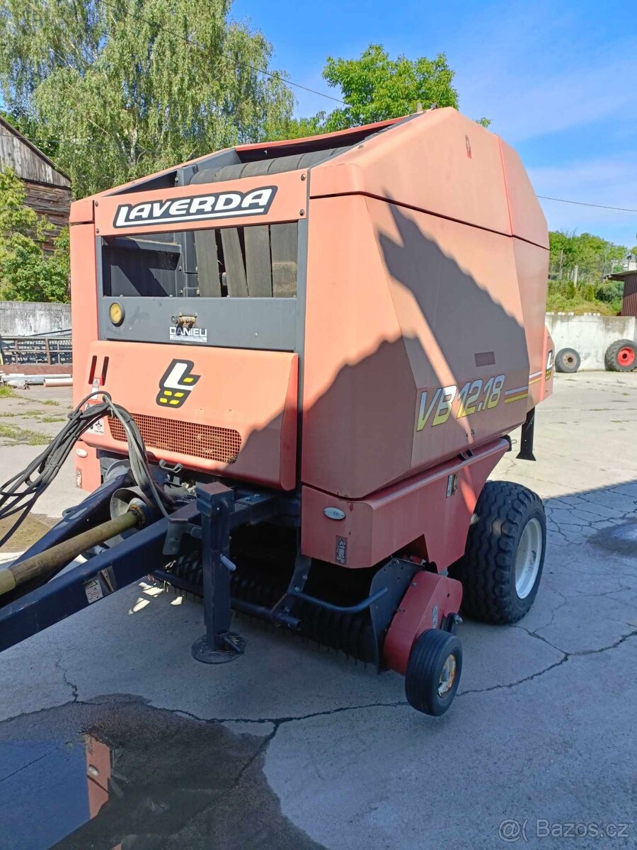 2004 LAVERDA VB12.18 Italský lis na balíky, sit, rotor