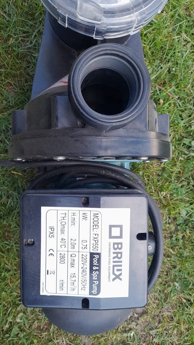 ČERPADLO BAZÉNOVÉ - 15,7m3 / 0,75KW BRILIX