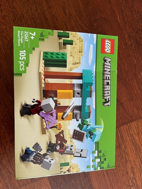 Lego Minecraft 21267 Pouštní hlídka zákeřníků