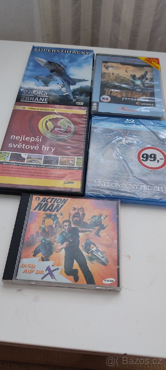 RETRO DVD 5 kusů