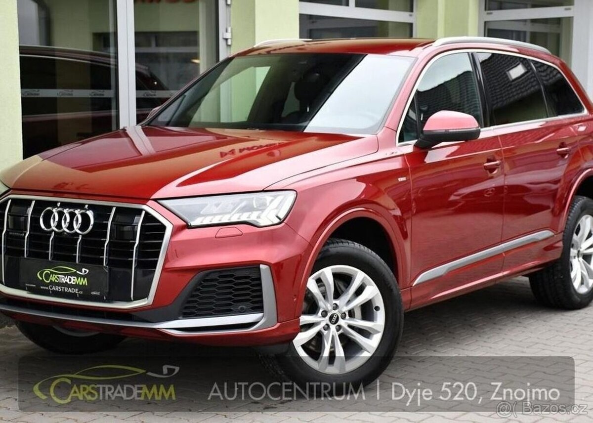 Audi Q7 50TDI Q S-LINE TAŽNÉ AIR 1M ČR
