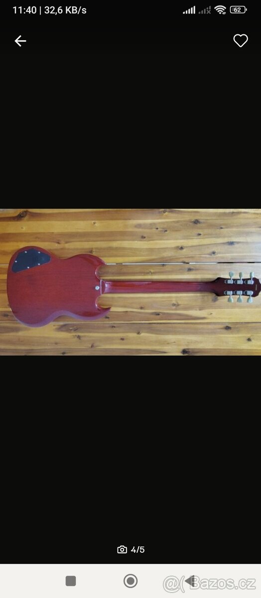 Elektrická kytara Epiphone SG Pro