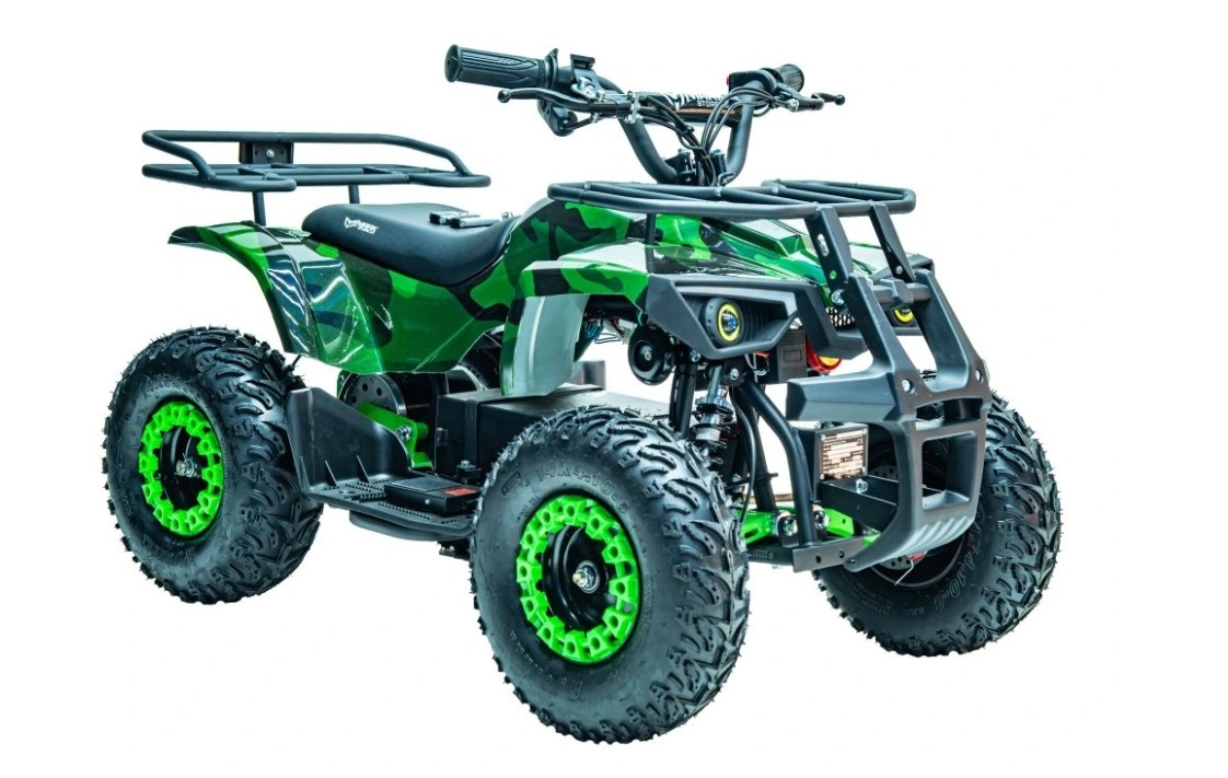 Dětská elektro čtyřkolka Sonic 1000w 48V zelený maskáč