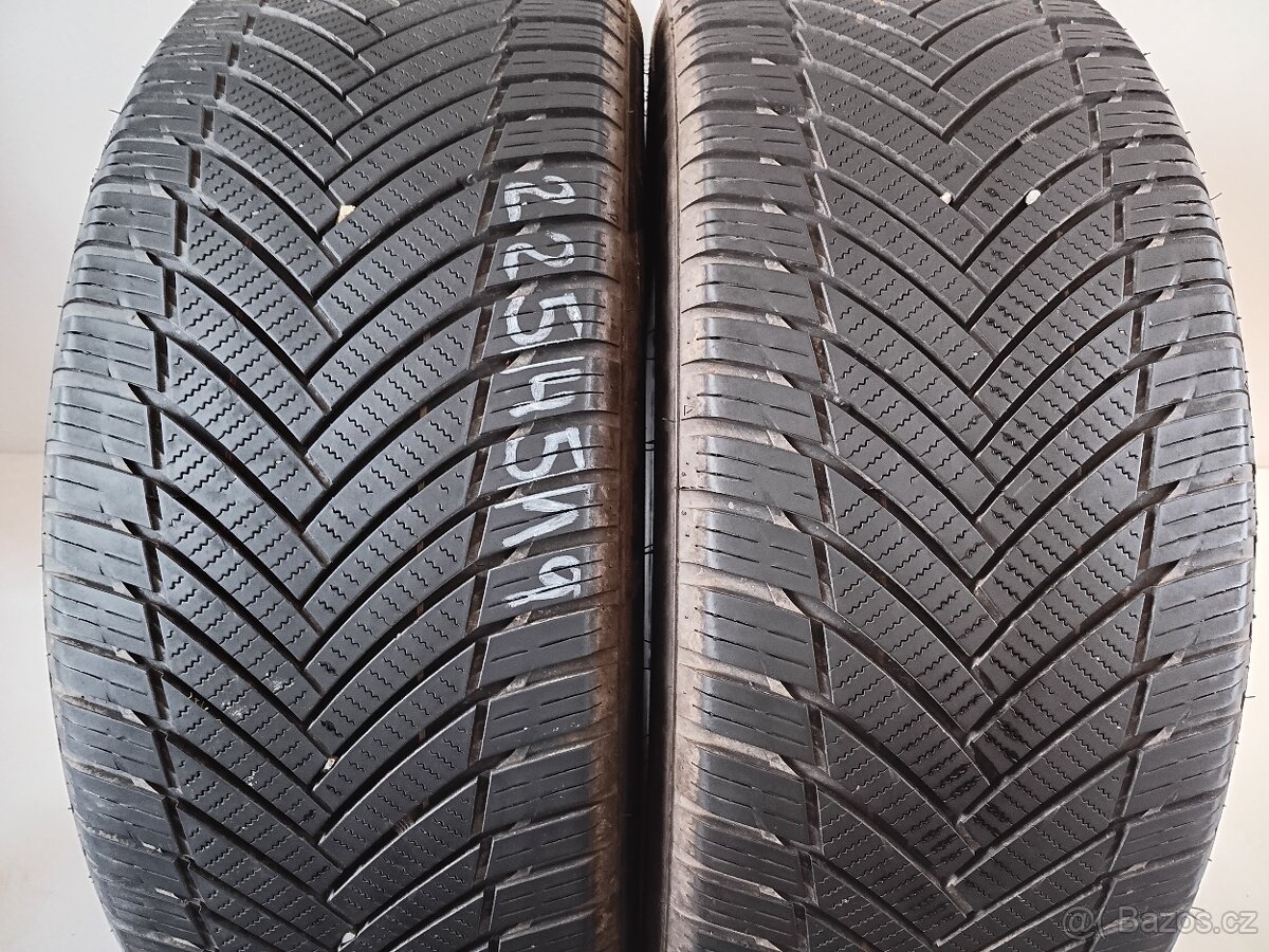2ks letní pneu 225/45/19 Tristar