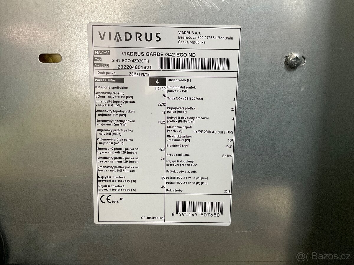 Viadrus G42 Eco-26 kw