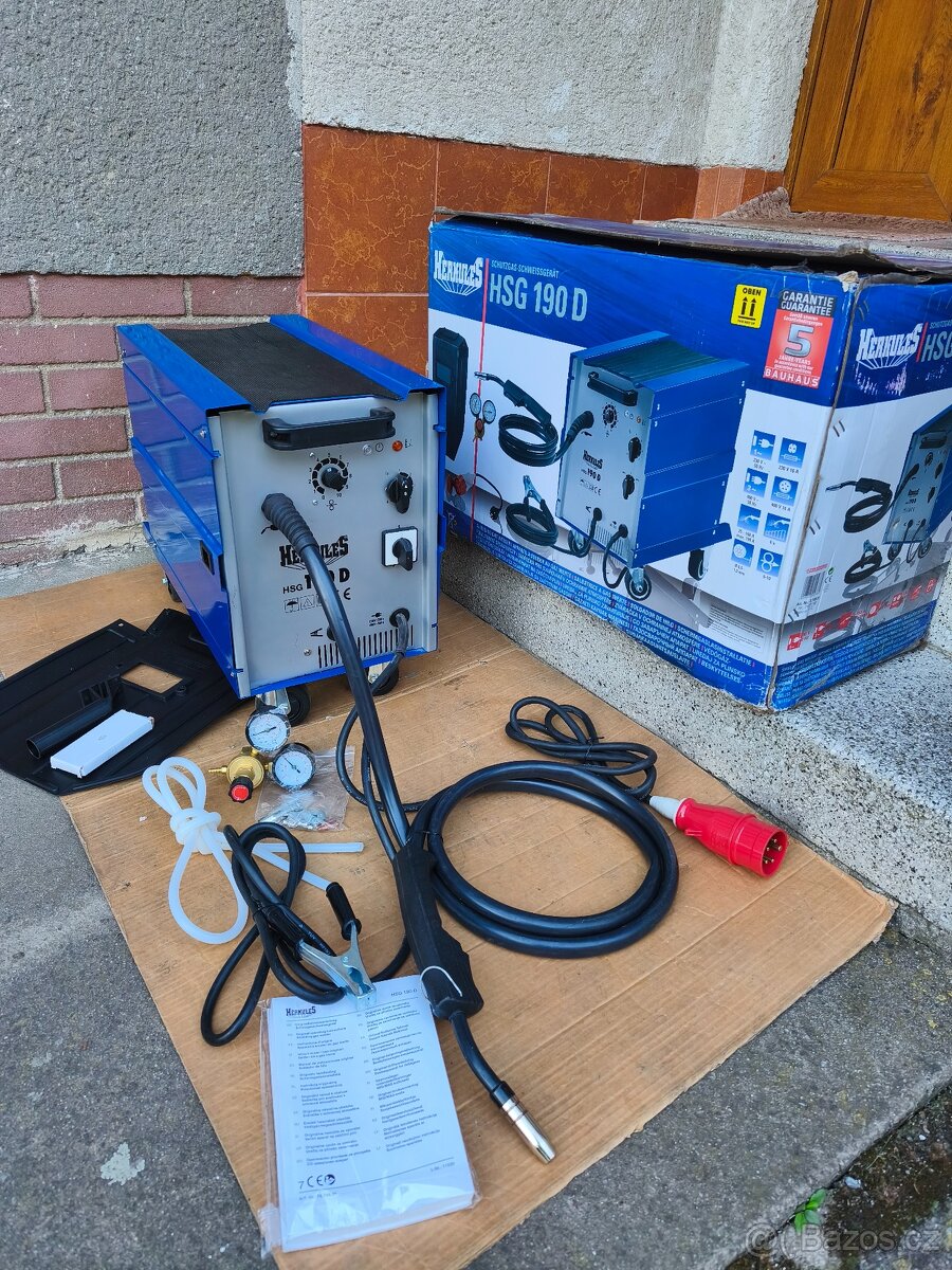 Prodám co2 svářečku HERKULES HSG 190 D.