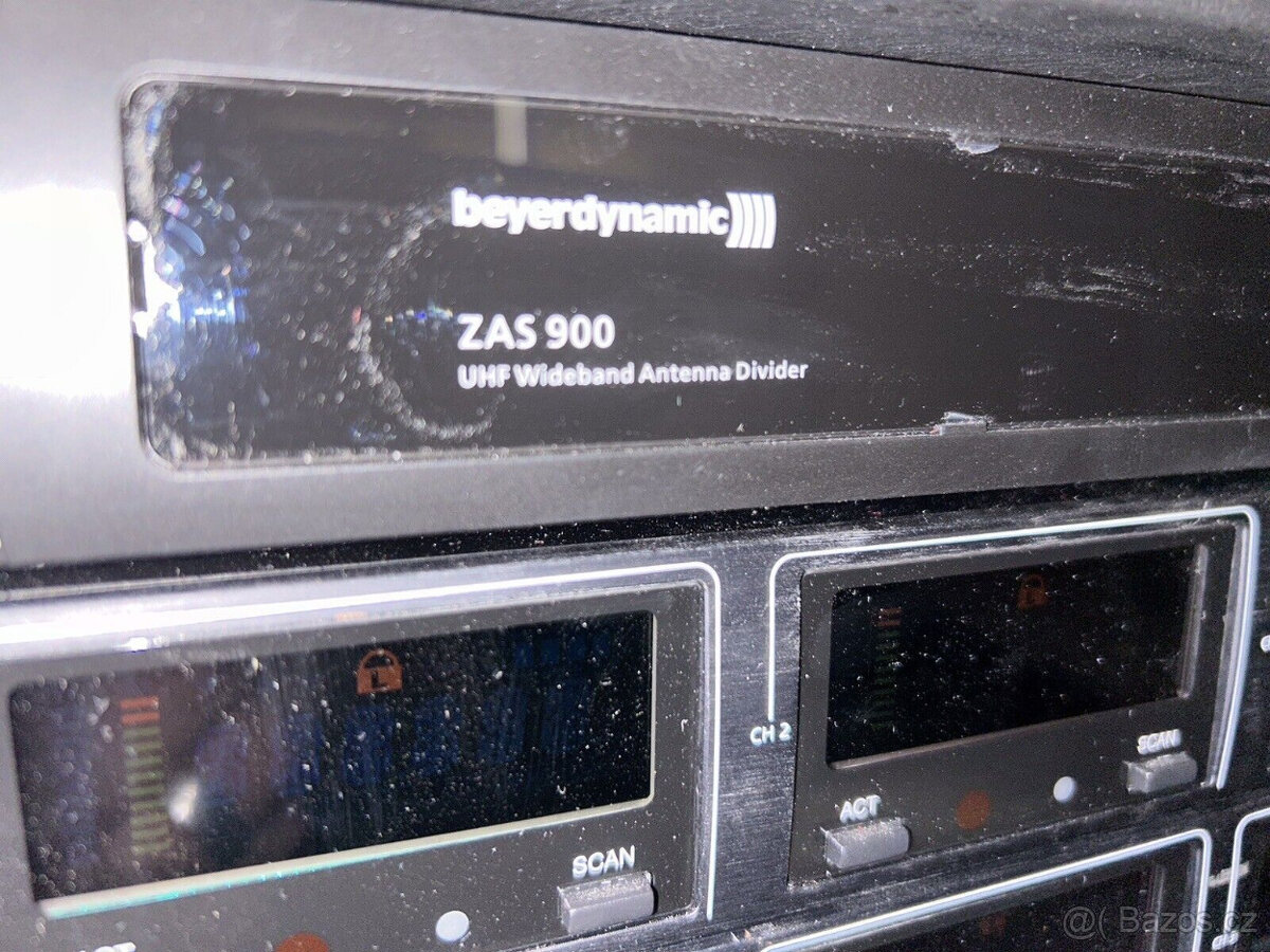 2x Beyerdynamic NE 914 Inkoustový rozbočovač antény ZAS 900