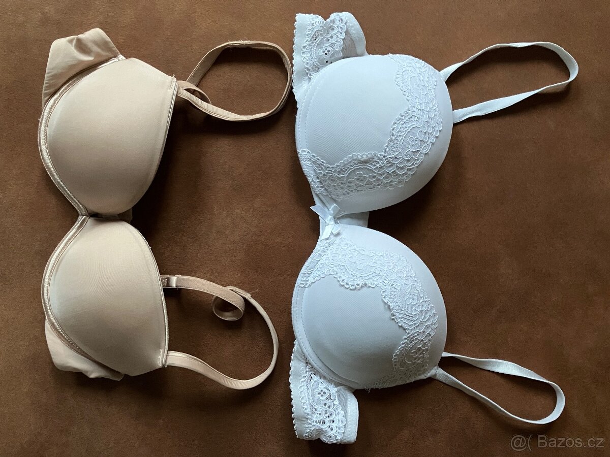 Set podprsenka push-up vel.75A, 2ks