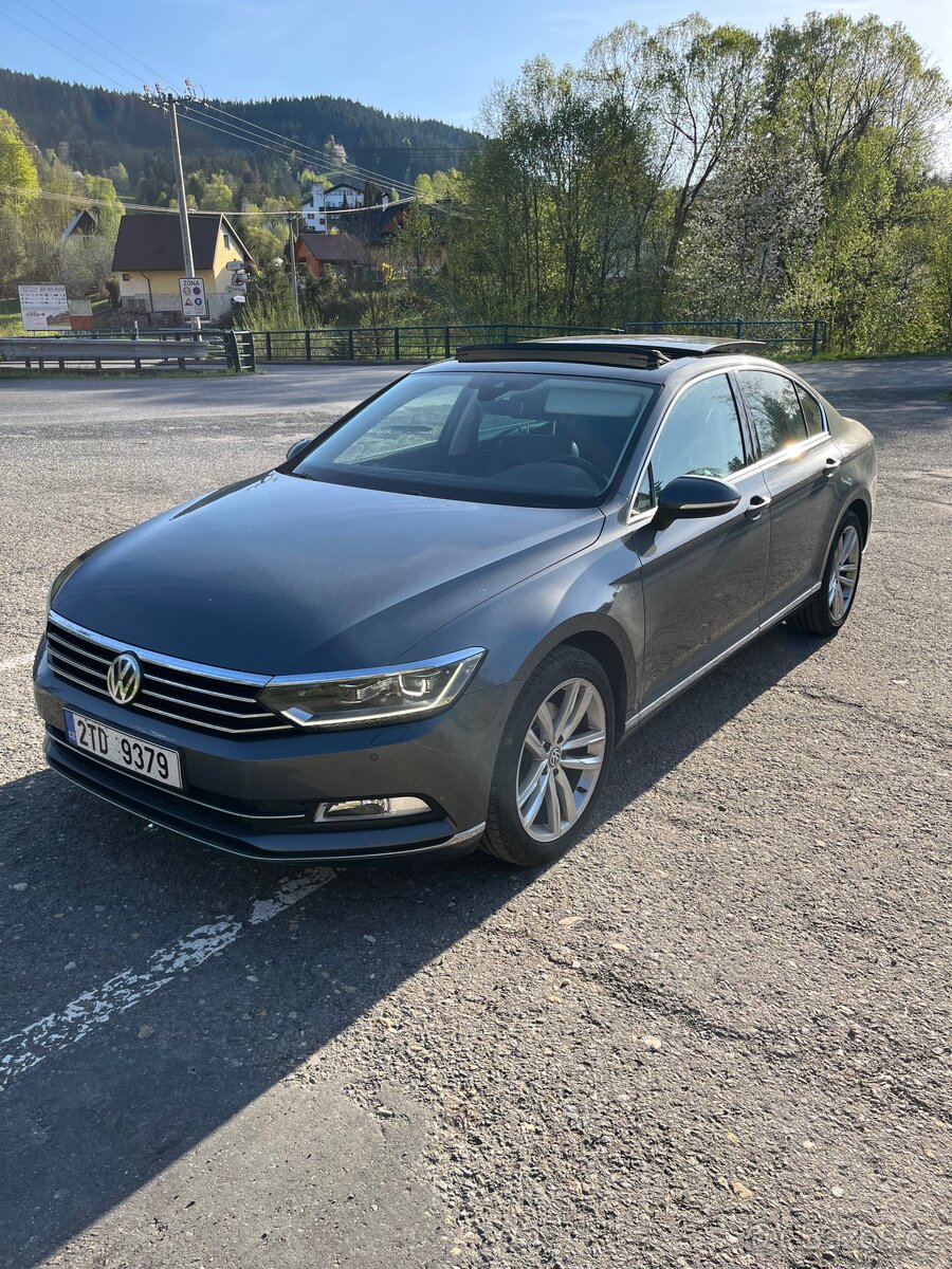 VW PASSAT B8 2.0 TDI, PANO, TAŽNÉ, FULL LED