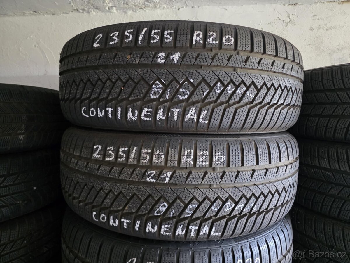 Zimní pneu 2x235/50 R20 Continental