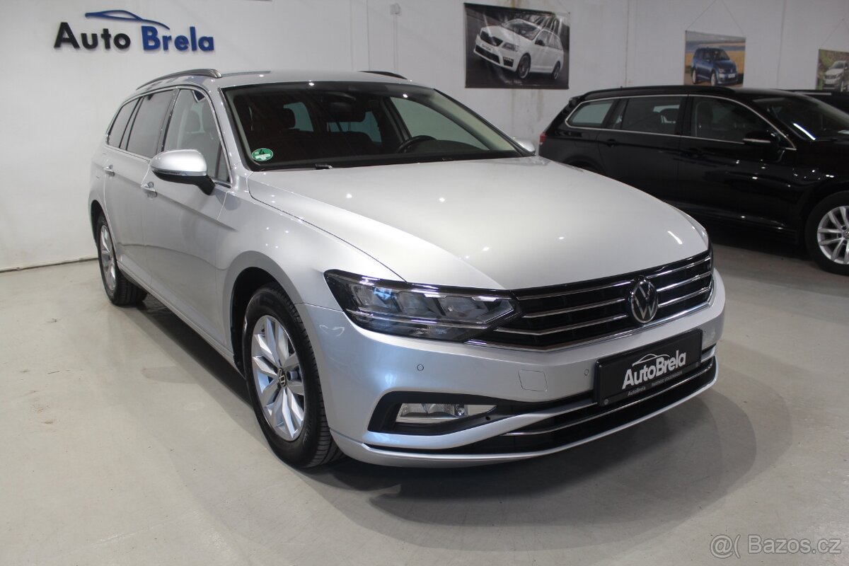 VW Passat B8 2.0TDI DSG 2021 Nez. Topení Display LED