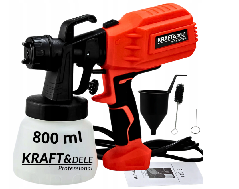 Malířská pistole KRAFT, elektrická s přísl., nerozbalená
