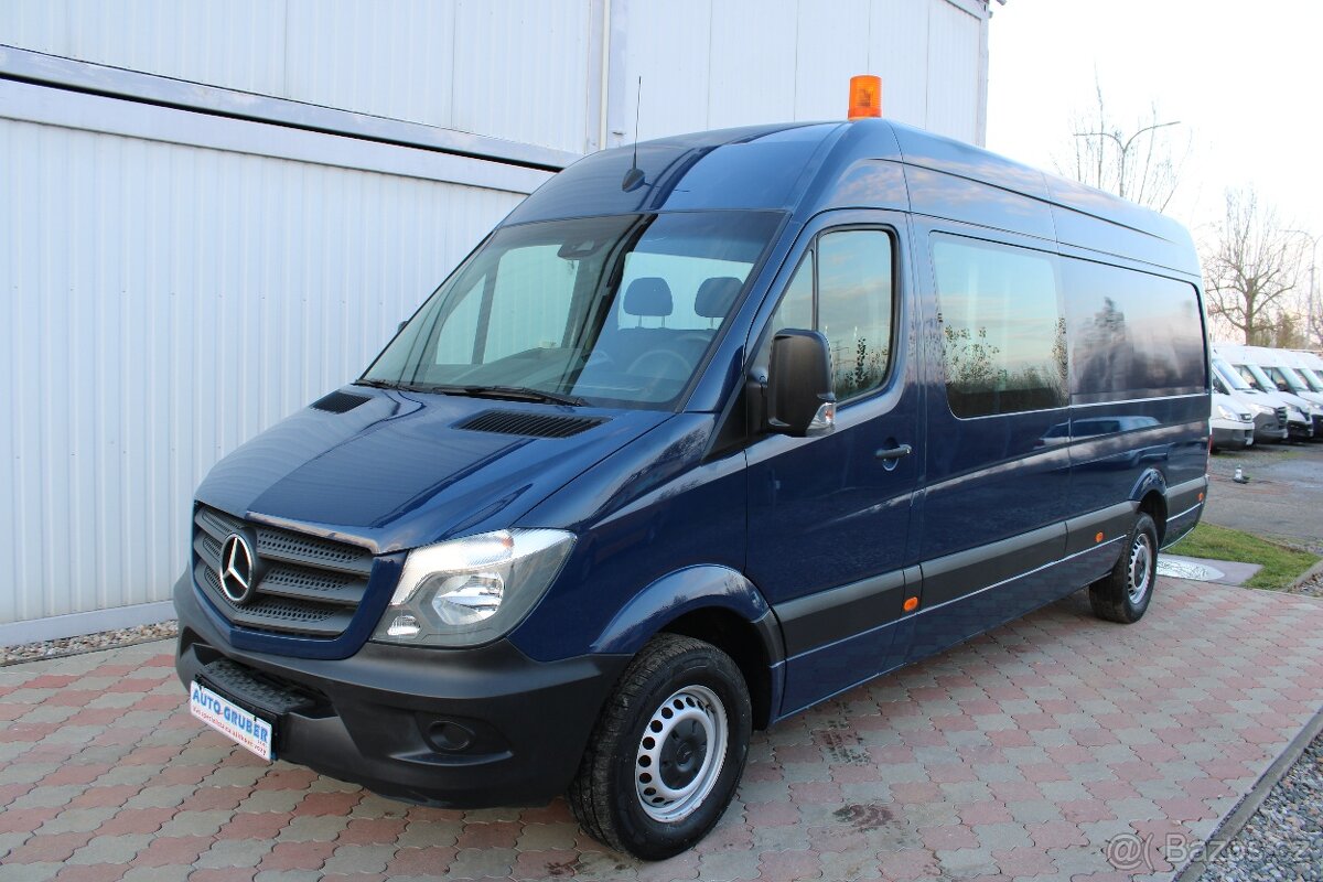 Mercedes Benz Sprinter 319 CDI 6Míst Maxi+Klima+Navi+Webasto