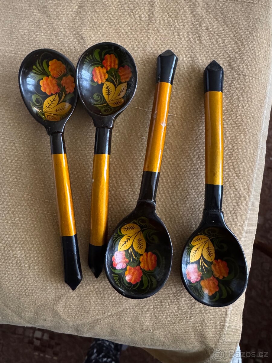 Dřevěné lžičky