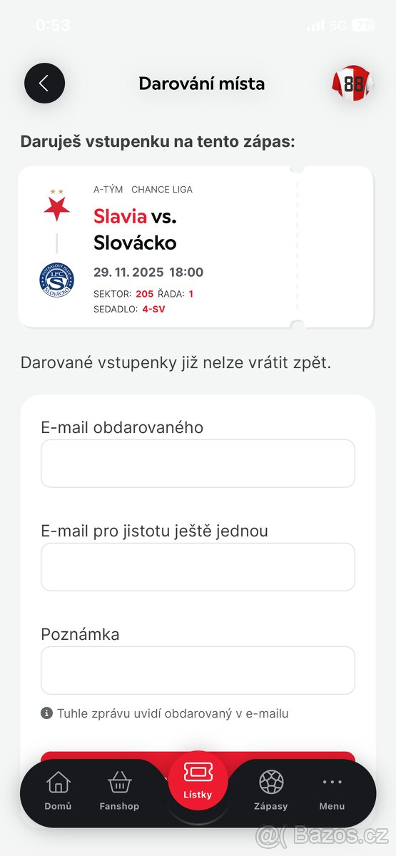 Slavia vs Slovácko