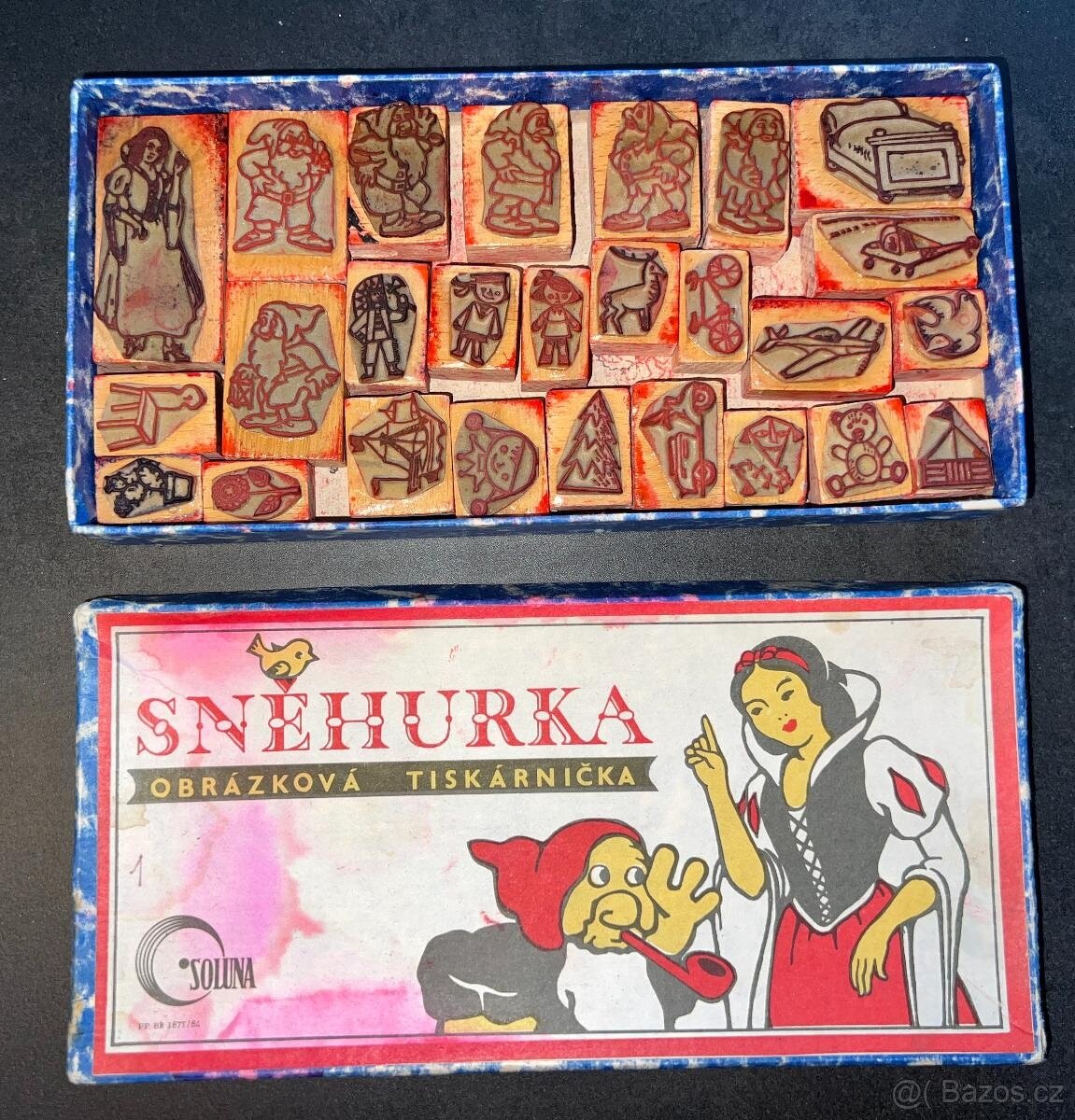 Retro razítka Sněhurka+ mix