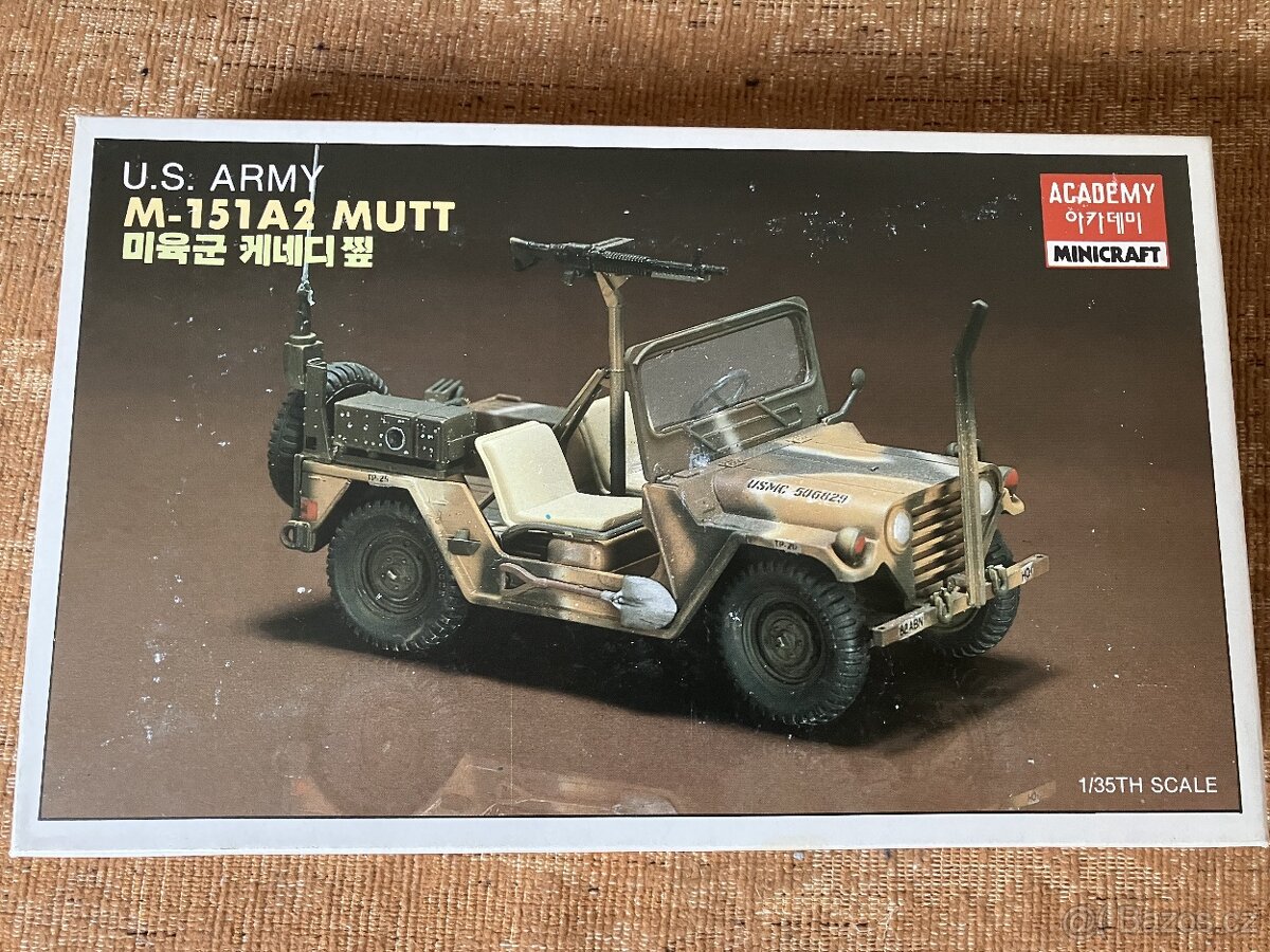 Prodám stavebnici M-151 A2 MUTT, Academy Minicraft, 1:35