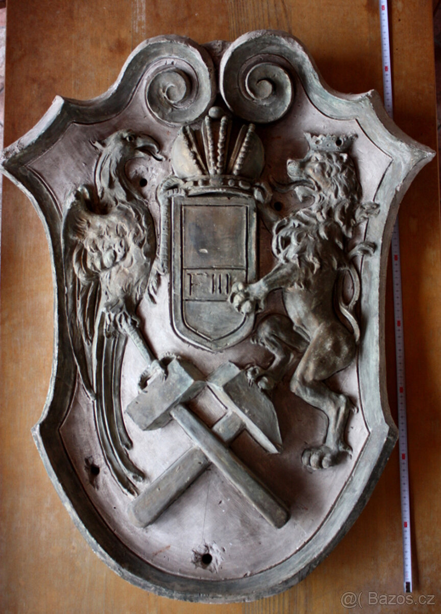 Erb Kutná Hora, baroko, barokní, Ferdinand, znak, heraldika