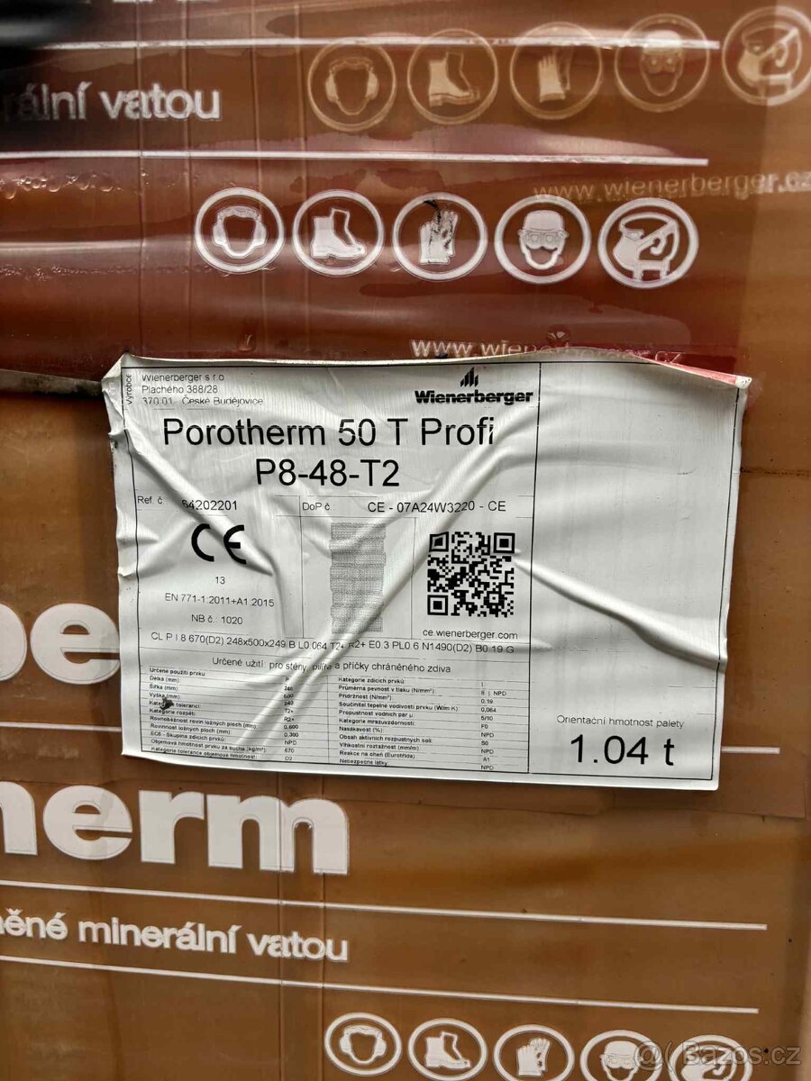 Porotherm 50 T profi