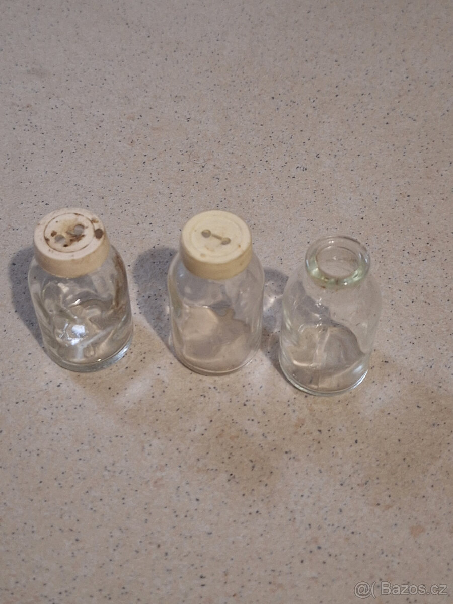 Lahvičky, skleničky