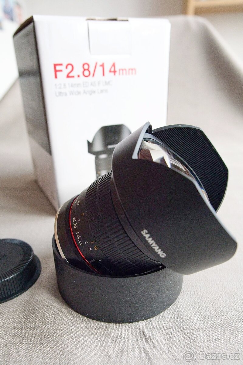 Samyang 14 mm f/2,8 ED AS IF UMC AE pro Canon