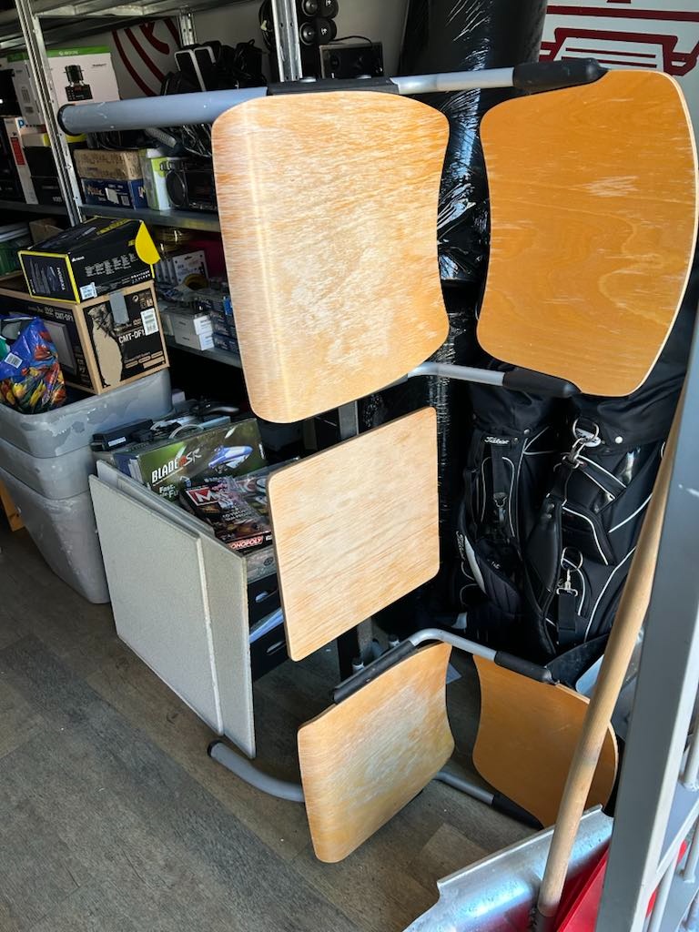 Dřevěná lavice - 2 sedačky + stoleček - Daruji