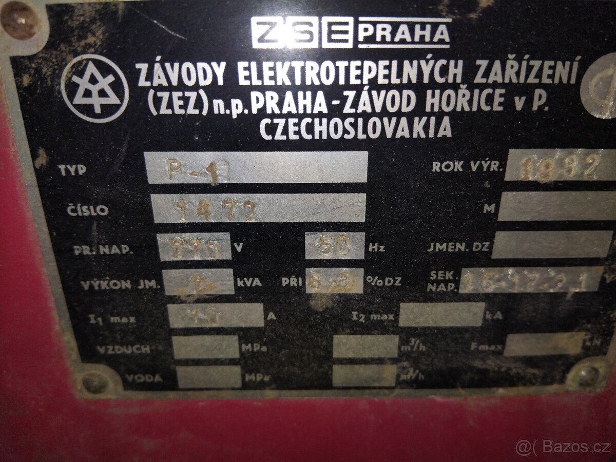 Elektrická svářečka pilových listů