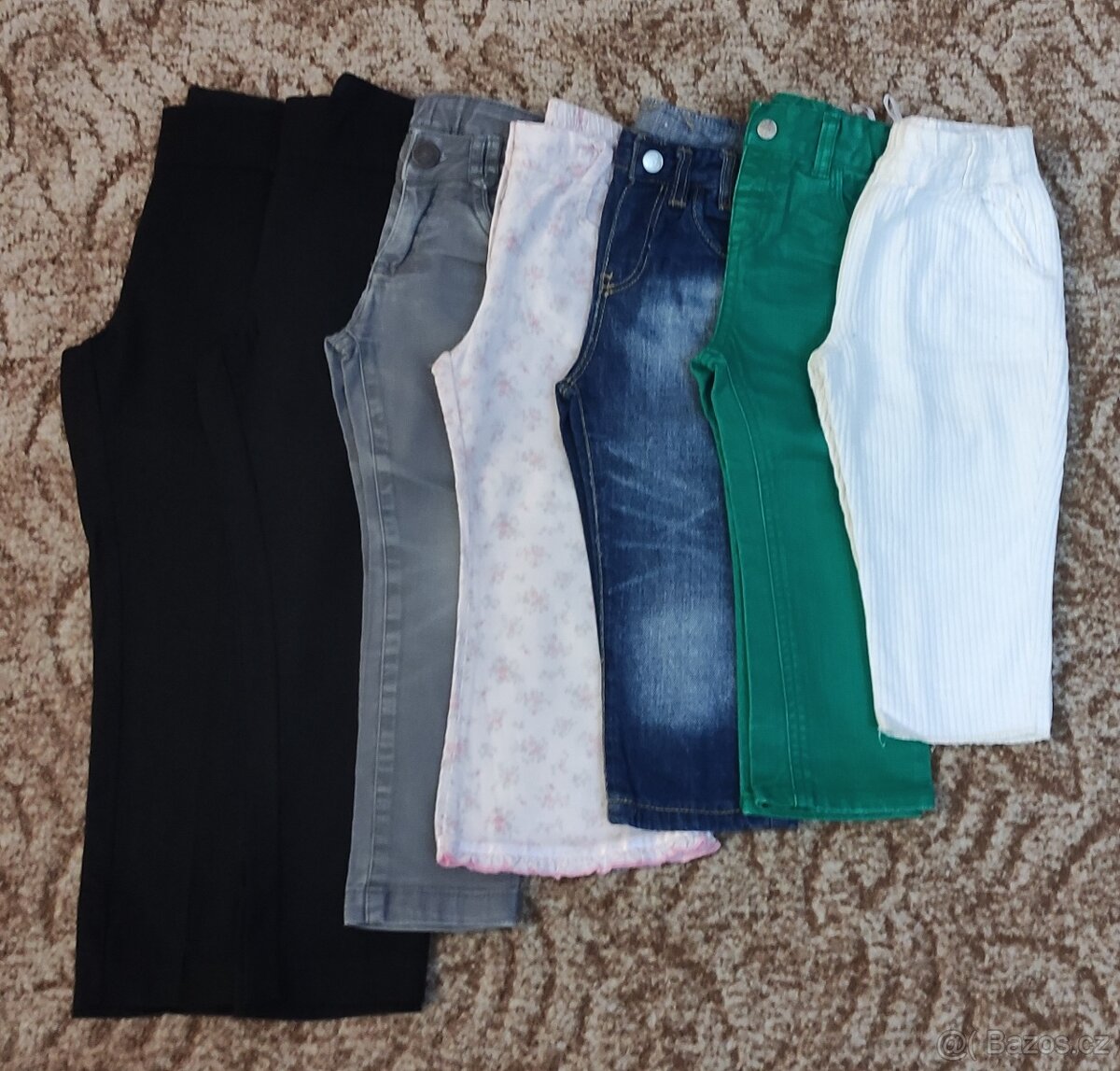 Dívčí kalhoty od vel.80