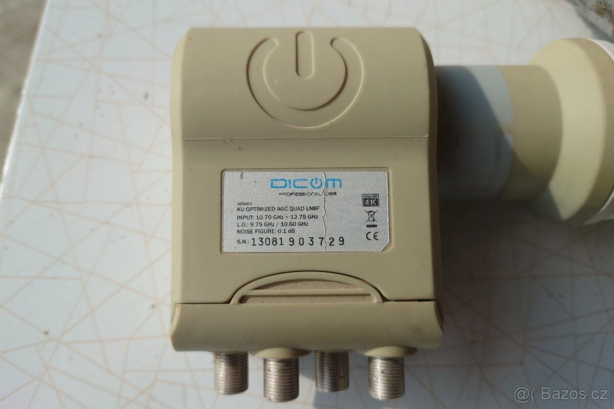 Prodám LNB konvertor s parabolou